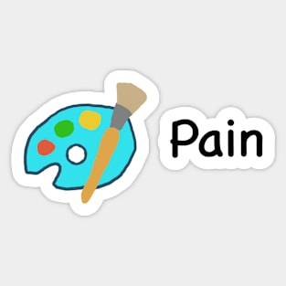 (Pain)t Sticker